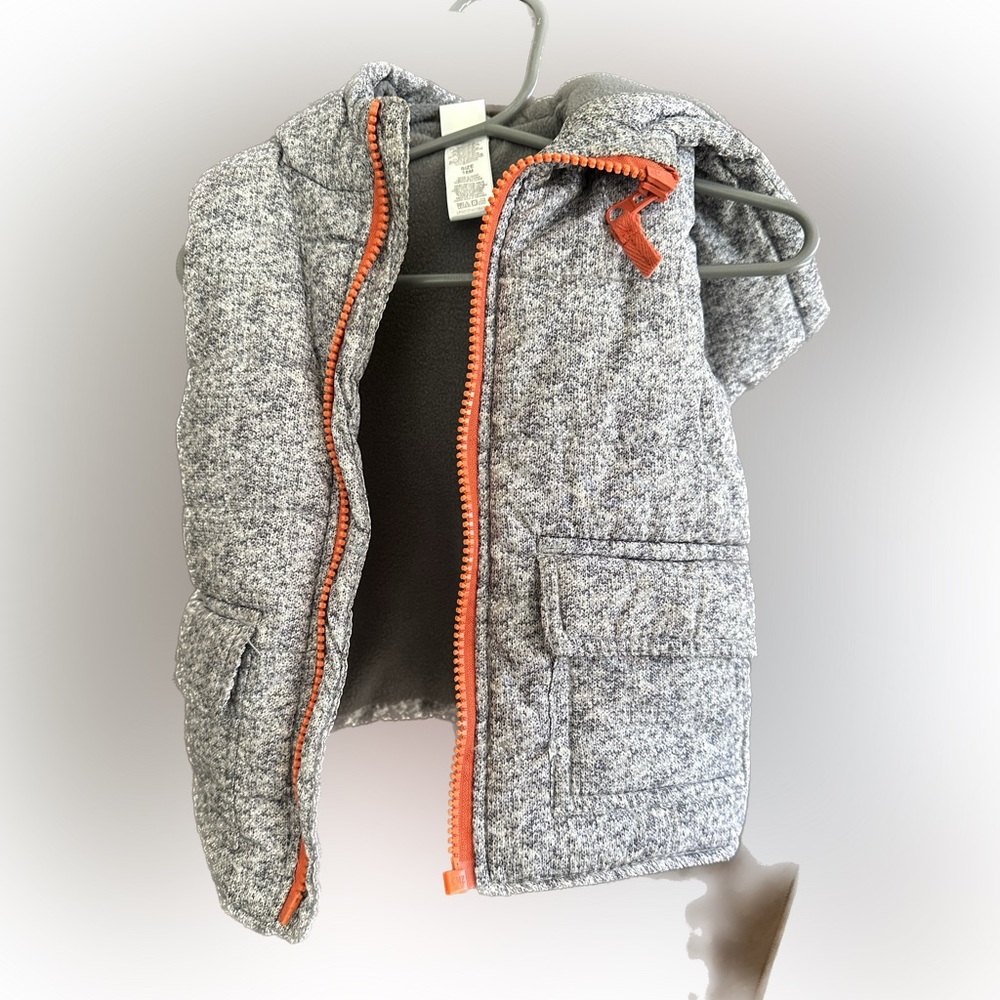 Little Me 18M hooded puffer vest